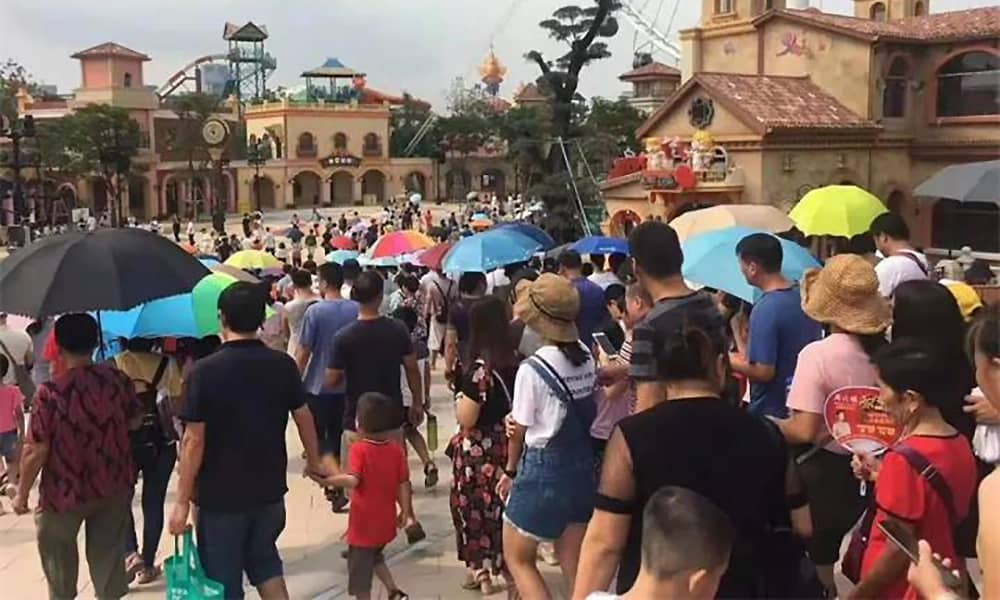 熊猫体育官网游乐参与打造的欢乐海岸PLUS三天迎客超16万人！
